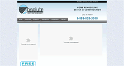 Desktop Screenshot of absolute-remodeling.com